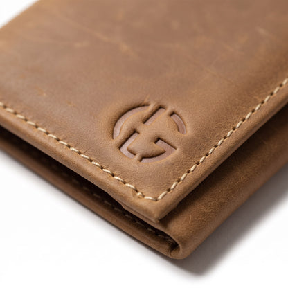 Sandstone Fold Premium Trifold Wallet