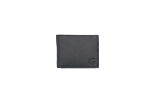 Obsidian Classic Bifold Wallet for Men By Galactic leather