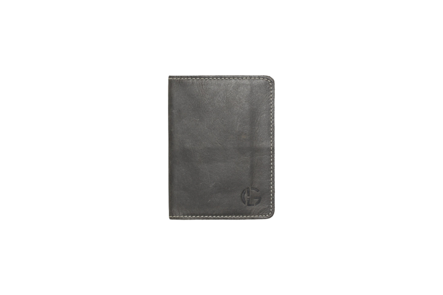 Voyager Case Grey Leather Passport Holder By Galactic leather