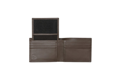Opus Brown Premium Bifold Wallet for Men By Galactic leather