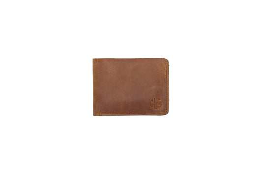 Tobacco Classic Bifold Wallet for Men By Galactic leather