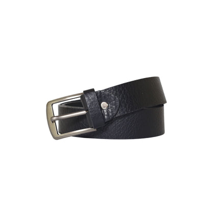 Terrain Black Premium Leather Belt
