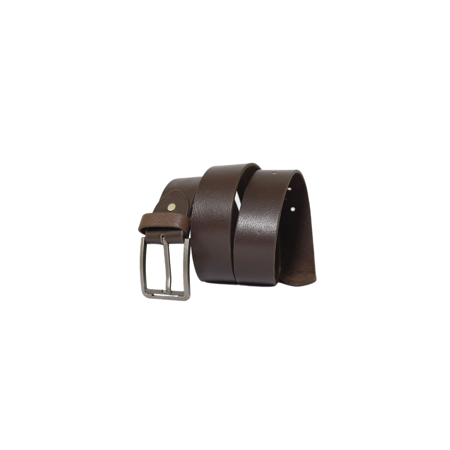 Garrison Brown Leather Belt for Men By Galactic leather