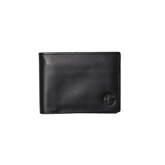 Opus Black Premium Bifold Wallet for Men By Galactic leather