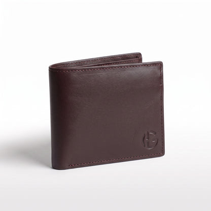 Opus Maroon Premium Bifold Wallet