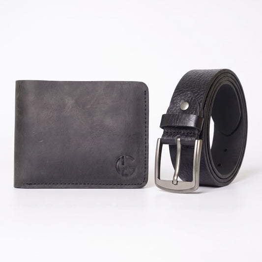 Carbon Classic & Terrain Black Leather Set