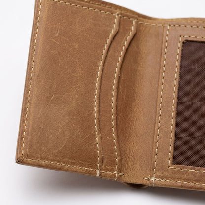 Sandstone Fold Premium Trifold Wallet
