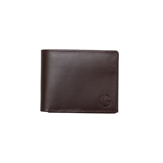 Opus Maroon Premium Bifold Wallet for Men By Galactic leather