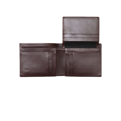 Opus Maroon Premium Bifold Wallet for Men By Galactic leather