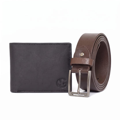 Obsidian & Garrison Brown Leather Set