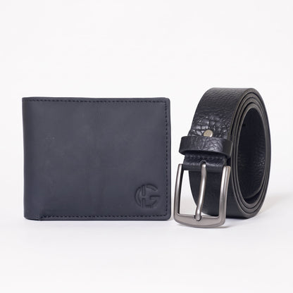 Obsidian & Terrain Black Leather Set