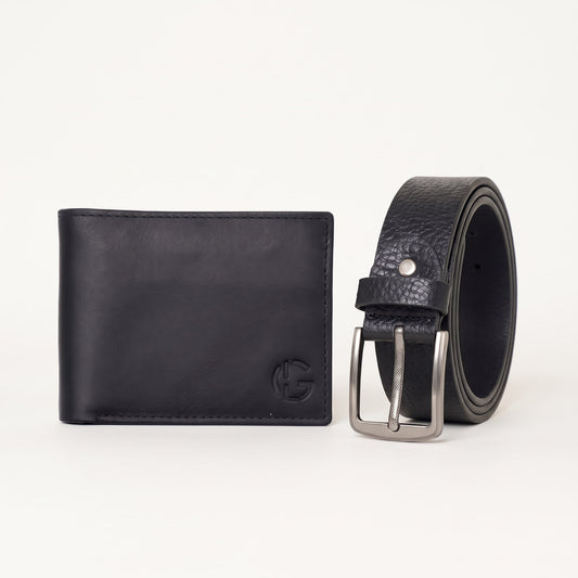 Opus Black & Terrain Black Leather Set